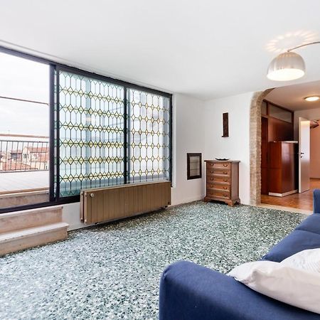 Ponte Di Rialto Penthouse With Panoramic Terrace Veneza Exterior foto