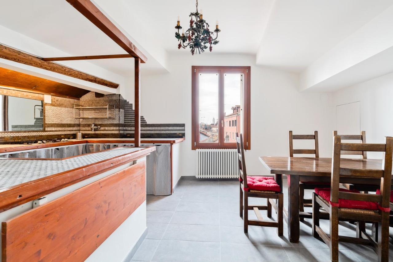 Ponte Di Rialto Penthouse With Panoramic Terrace Veneza Exterior foto